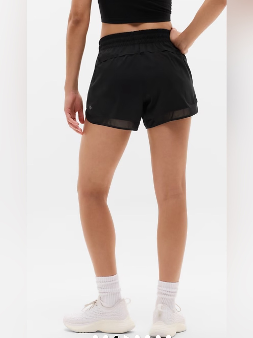 Athleta Mesh Racer Run Mid Rise 4" Short
Size XS - Picture 2 of 9